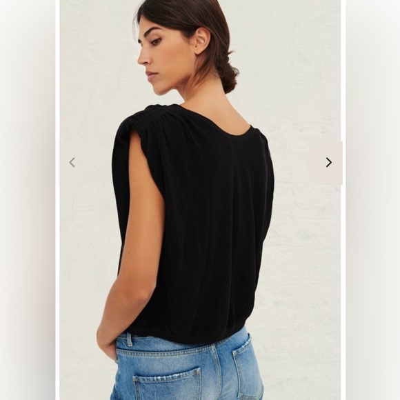 ba&sh Lony cardigan Elegant Black Top knit - Picture 3 of 12